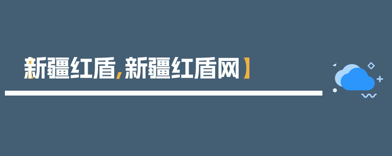 【新疆红盾,新疆红盾网】