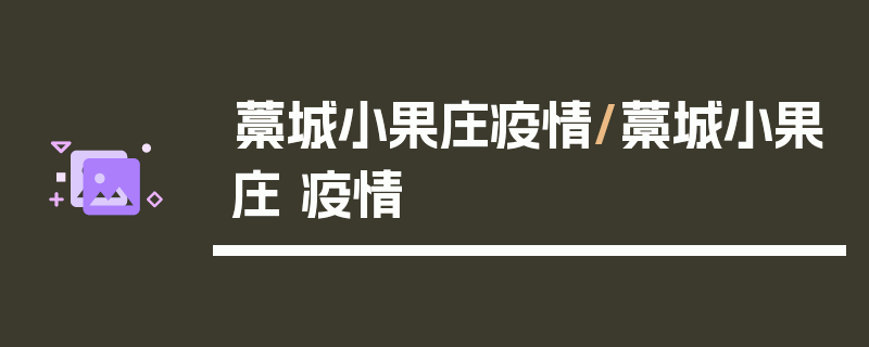 藁城小果庄疫情/藁城小果庄 疫情