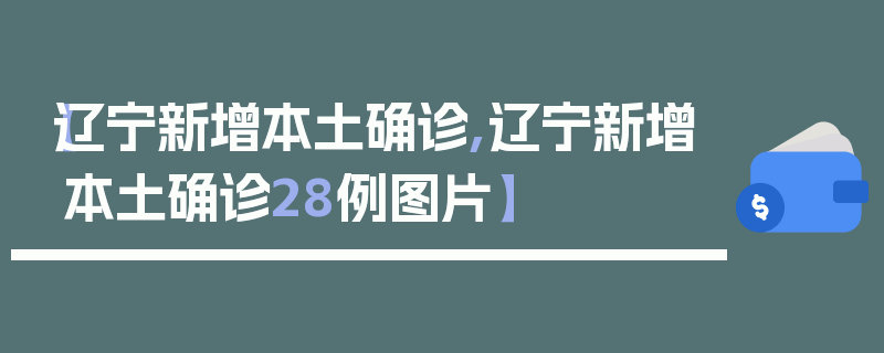 【辽宁新增本土确诊,辽宁新增本土确诊28例图片】